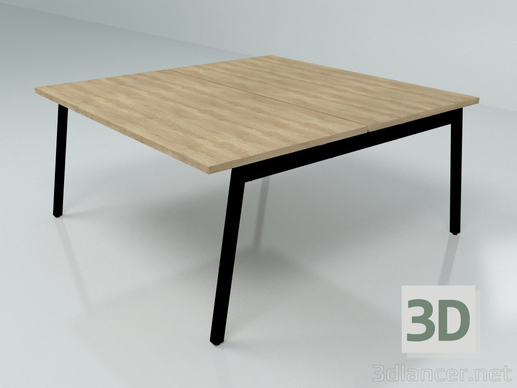 3d модель Стол рабочий Ogi M Bench Slide BOM34 (1600x1610) – превью