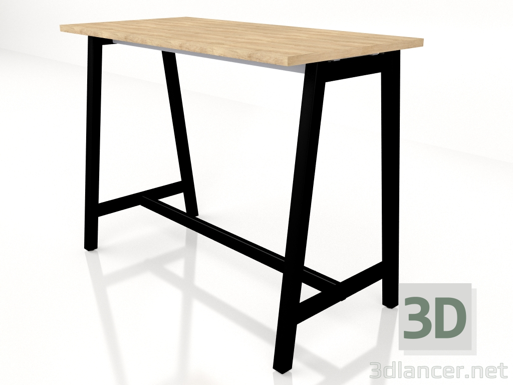 modello 3D Tavolo alto Ogi High PSM74 (1415x700) - anteprima