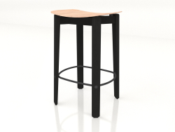 Tabouret semi-bar Nora (foncé)