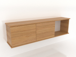 Mensola sospesa SHELF 7 (con 1 vano aperto a destra) 1400 mm (rovere naturale)