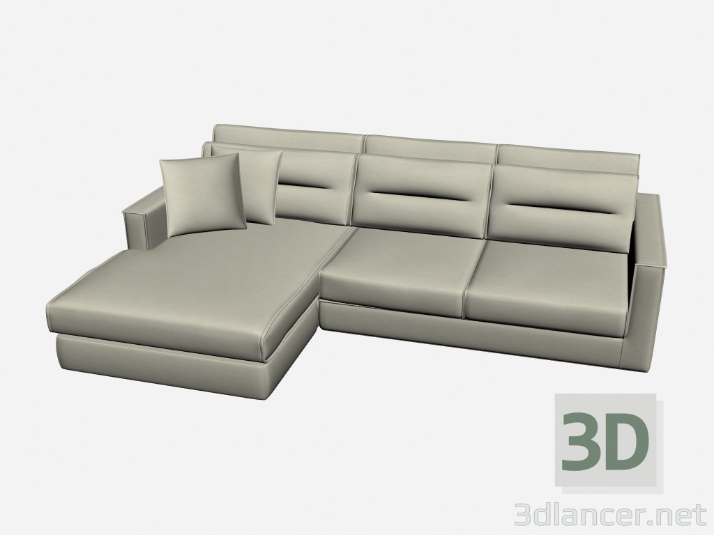 3d model Sofa 2 Rlanet - vista previa