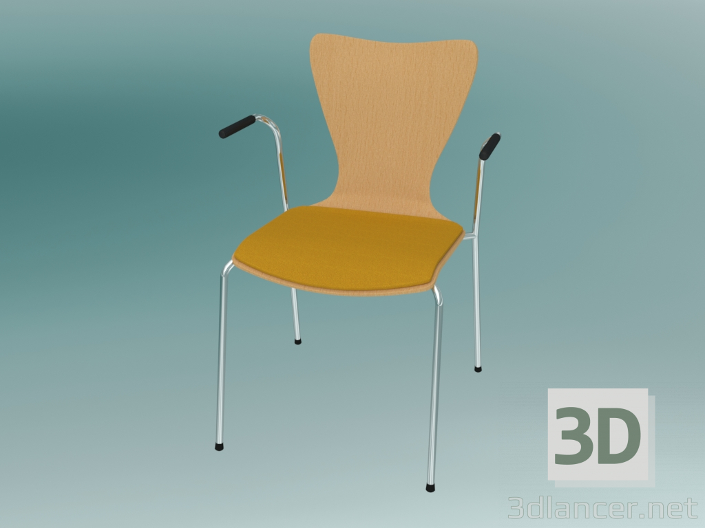 3D modeli Konferans Koltuğu (K21H 2Р) - önizleme