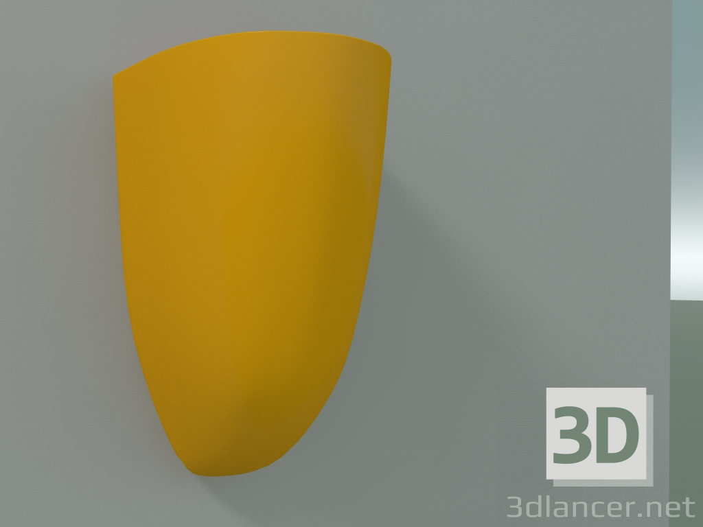 3d model Wall pot Kikibio (RAL 1003) - preview