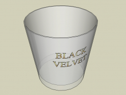 Verre de whisky Black Velvet