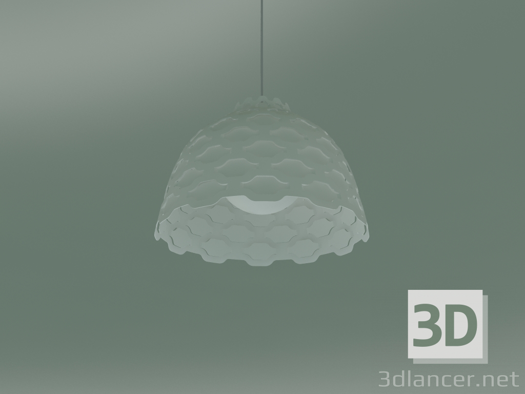 Modelo 3d Luminária pendente LC SHUTTERS (70W E27, WHT) - preview