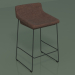 modello 3D Sedia semi-bar Comfy (marrone) - anteprima