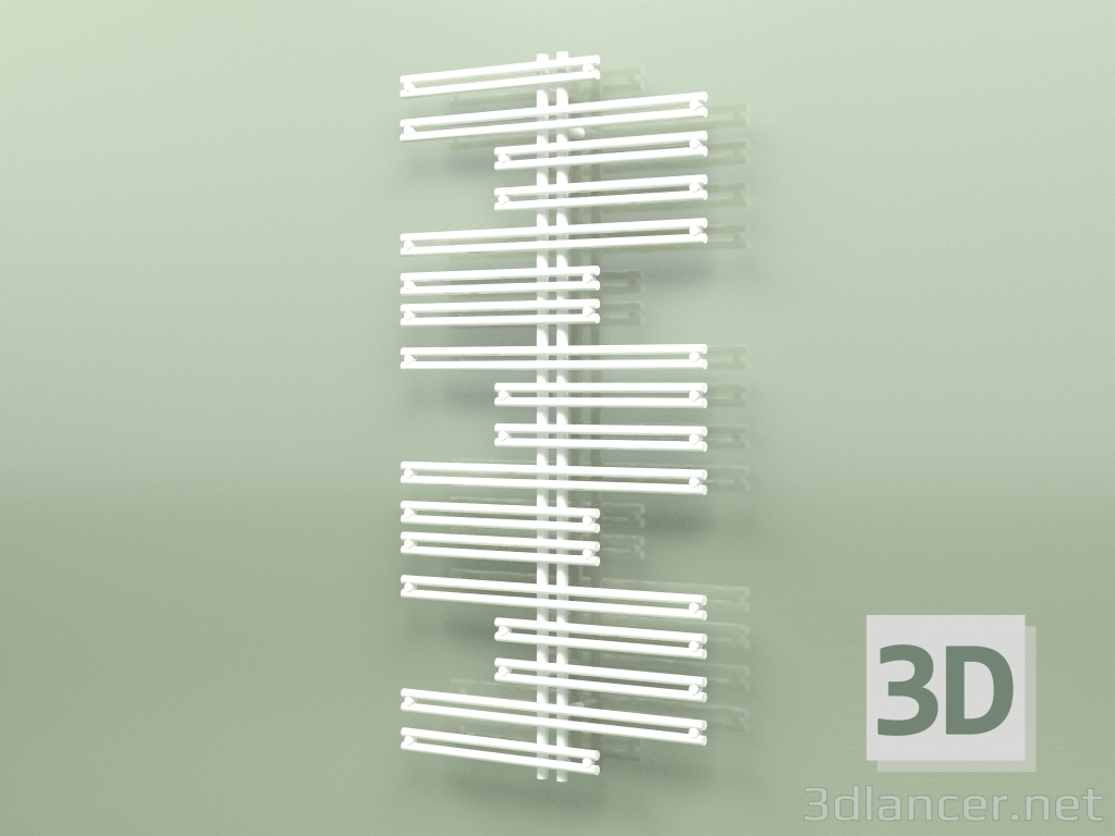 3d model Heated towel rail - Kea (1500 x 750, RAL - 9016) - preview