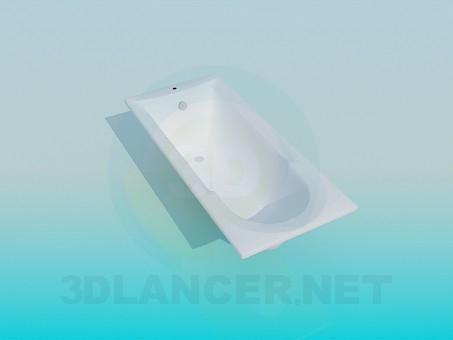 3d model Bath - preview