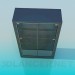 3d model Gabinete con estantes - vista previa