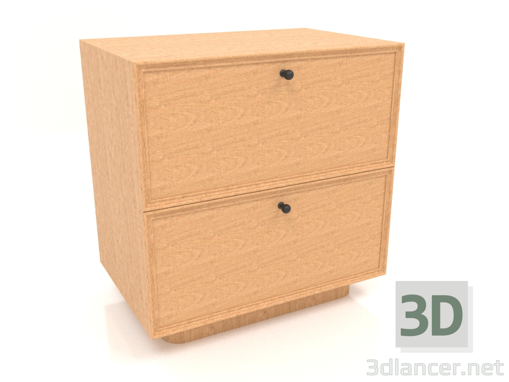 modello 3D Mobile TM 15 (603x400x621, legno impiallacciato mogano) - anteprima