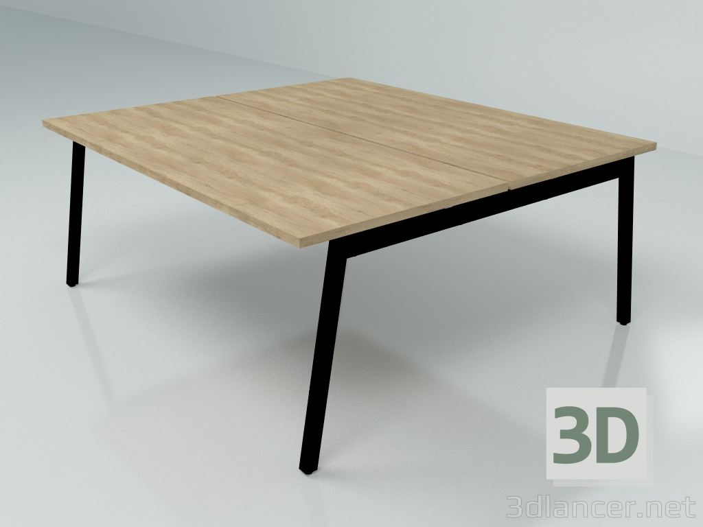 3D Modell Arbeitstisch Ogi M Bench Slide BOM35 (1800x1610) - Vorschau