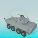 3d модель КБМП LAV-25 – превью