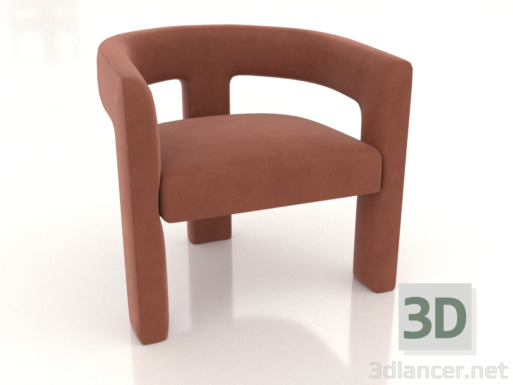Modelo 3d Cadeira Elite Iris Open - preview