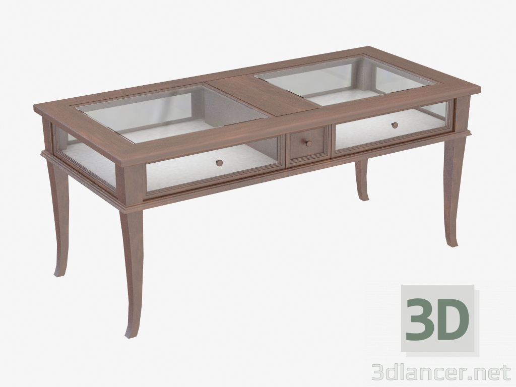 3d model Mesa de centro (art. 3285, 110x46x45) - vista previa