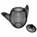 3d Teapot model buy - render