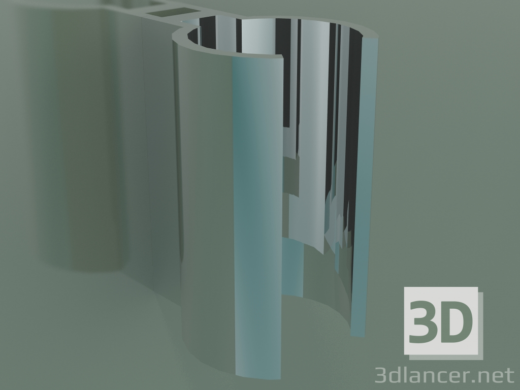 modello 3D Braccio doccia (Cromo, 27515000) - anteprima