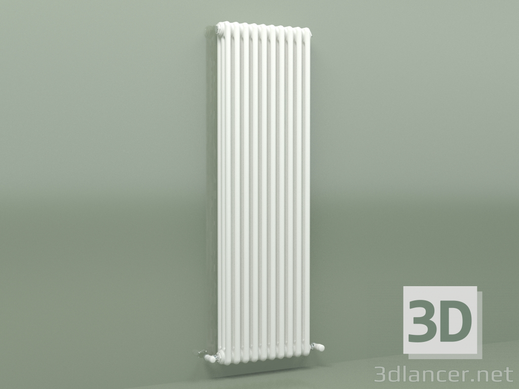 3D modeli Radyatör TESI 3 (H 1500 10EL, Standart beyaz) - önizleme