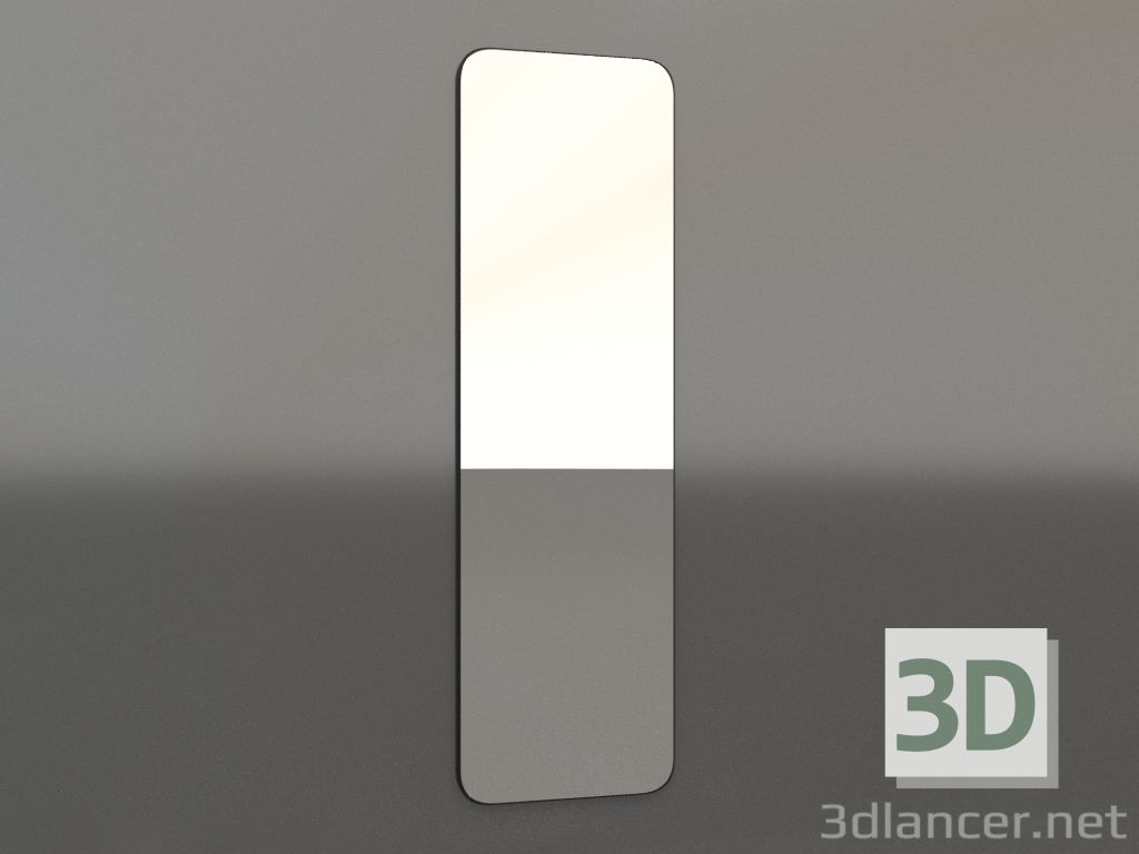 3d model Mirror ZL 27 (450x1500, wood black) - preview