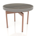 modèle 3D Table basse ronde Ø60 (Gris quartz, DEKTON Radium) - preview