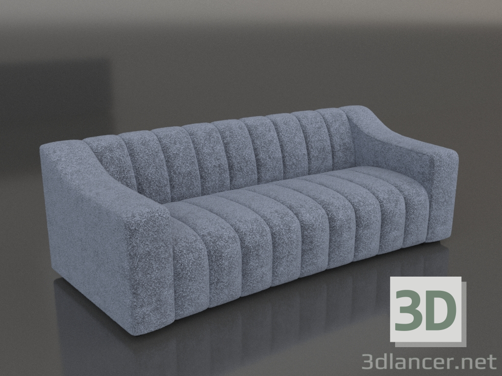 modello 3D Divano Wally - anteprima