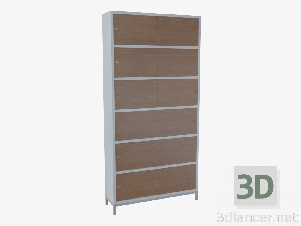 3d model Wardrobe (h244) - preview