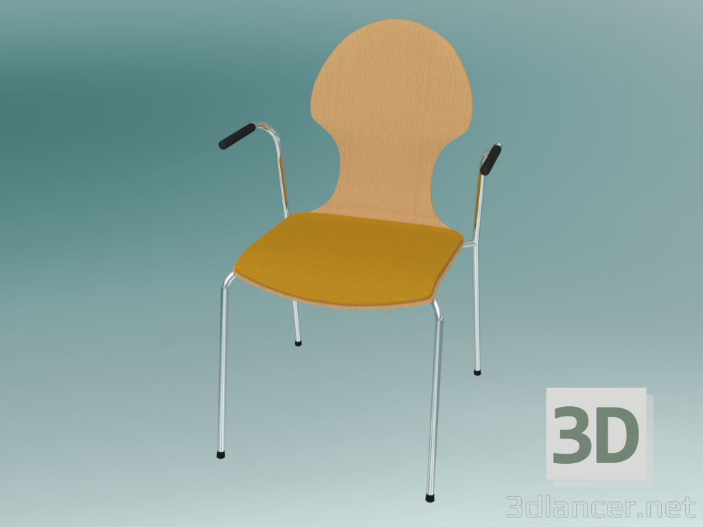 3d model Presidente de conferencia (K22H 2Р) - vista previa