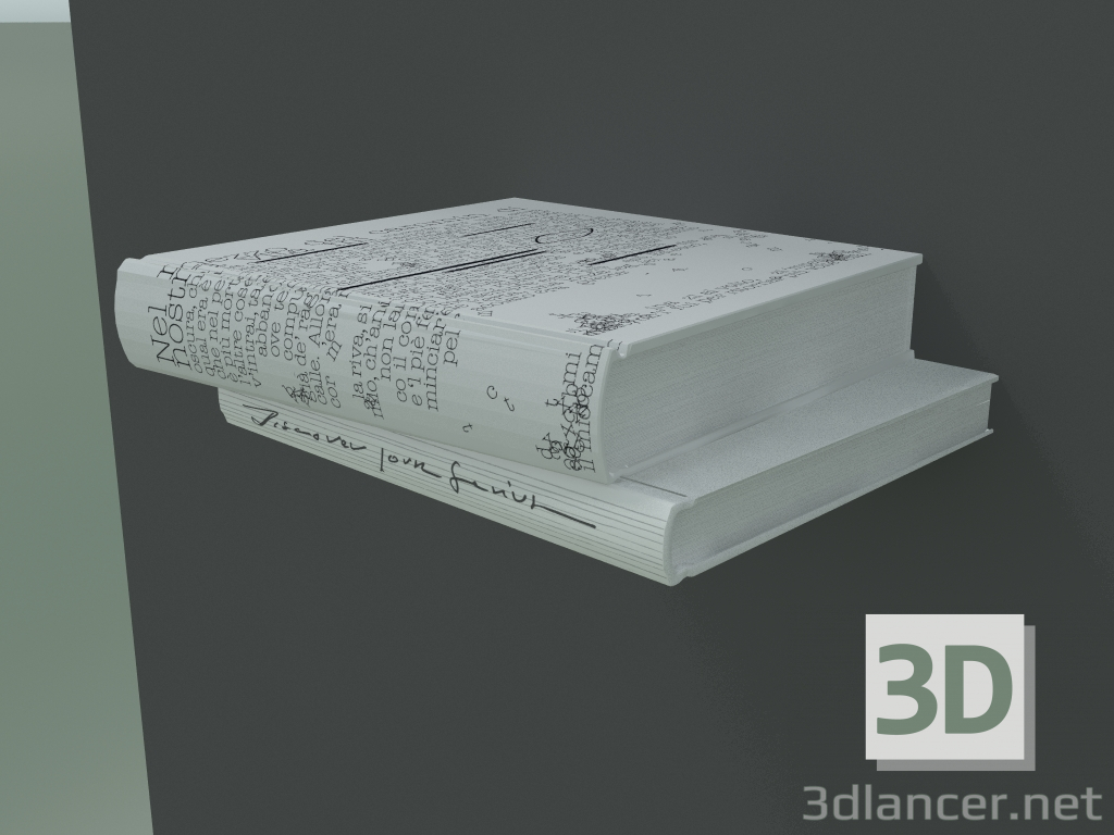 3d model Shelf Mensola - preview