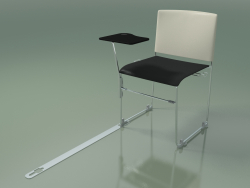 Silla apilable con accesorios 6600 (polipropileno marfil con segundo color, CRO)