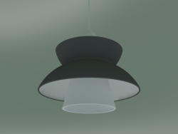 Pendant lamp DOO-WOP (60W E27, DARK GRAY)