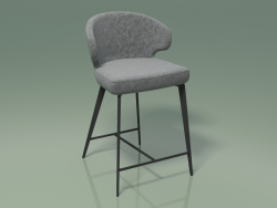 Silla semi-bar Keen (111702, gris aceite)