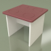 3d model Children's stool (Bordeaux) - preview