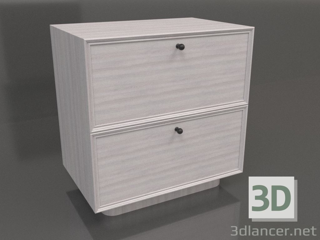 3d model Cabinet TM 15 (603x400x621, wood pale) - preview