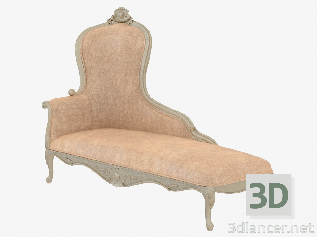 3d model Couch ARDOUR dormeuse - preview