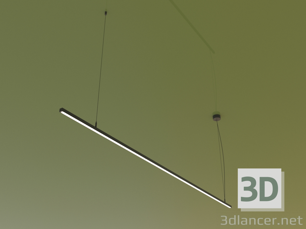 3d model Luminaria LINEAR P1616 (1750 mm) - vista previa