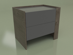 Bedside table CN 200 (Mocha, Anthracite)