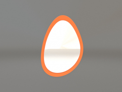 Spiegel ZL 05 (305x440, Leuchtorange)