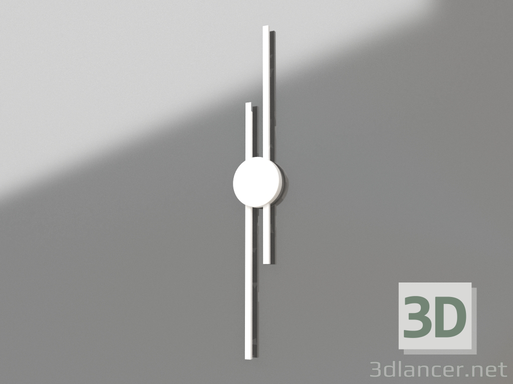 3d model Wall lamp Lauryn white (08428-902.01) - preview