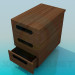 3d model Gabinete con cajones - vista previa