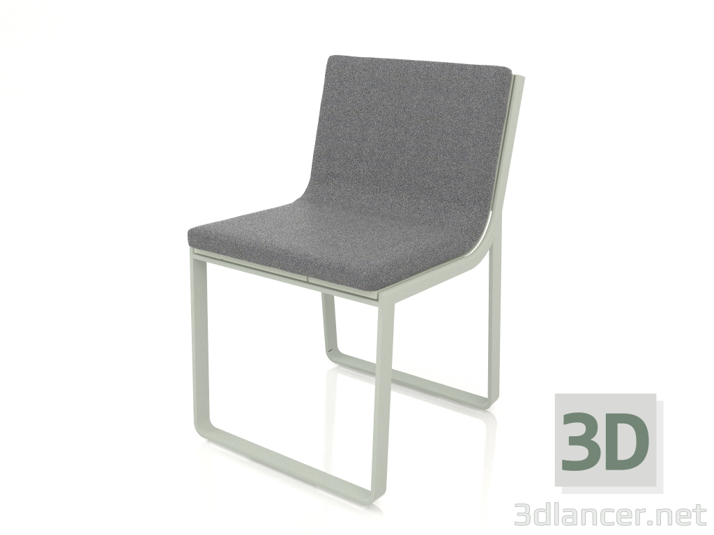 3D modeli Yemek sandalyesi (Çimento grisi) - önizleme