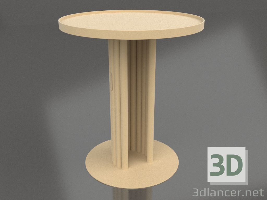 Modelo 3d Mesa de centro Nuds (mostarda) - preview