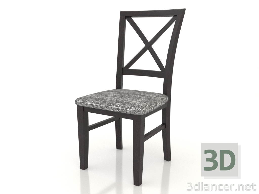 3d model Silla Malta (Wenge) - vista previa