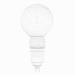 3d Eco-filament Globe shaped bulb model buy - render