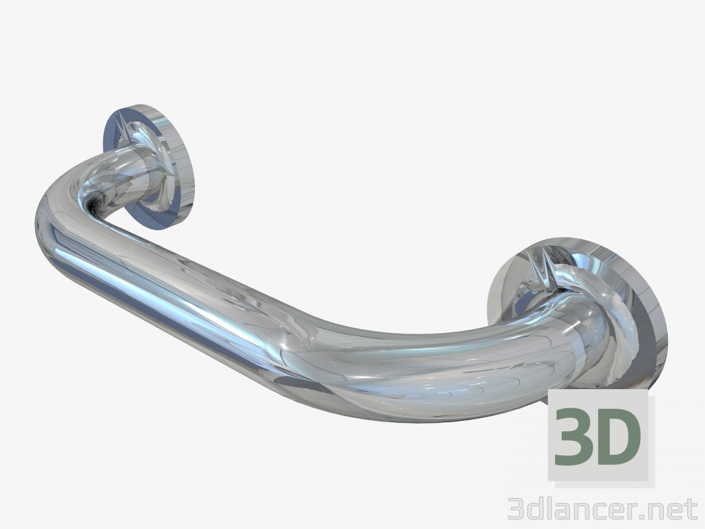 Modelo 3d Suporte de parede em aço 300 mm Vital (NIV 041A) - preview