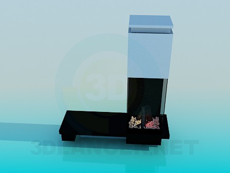 3d model Fireplace - preview