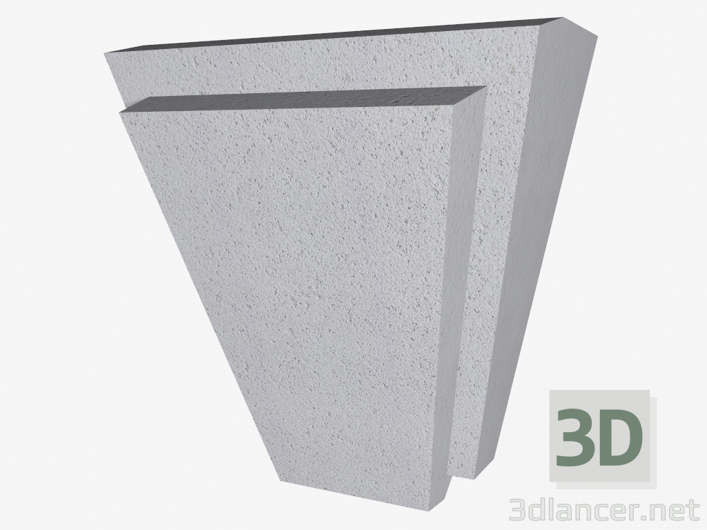 3d model Keystone (FZ30V) - vista previa