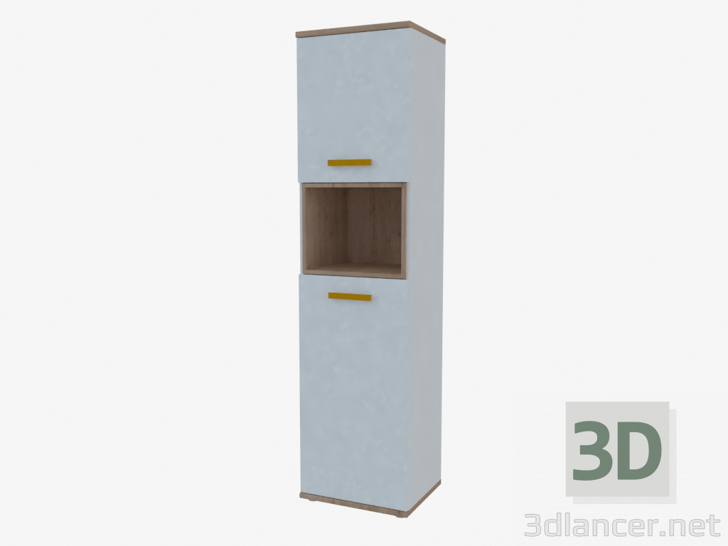 3d model Gabinete 2 puertas (TIPO 10) - vista previa