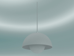 Pendant lamp Flowerpot (VP1, Ø23cm, H 16cm, Matt Light Gray)