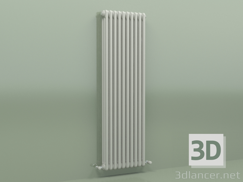 modello 3D Radiatore TESI 3 (H 1500 10EL, grigio Manhattan) - anteprima