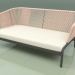 3D Modell Sofa 002 (Kordel 7mm Rose) - Vorschau