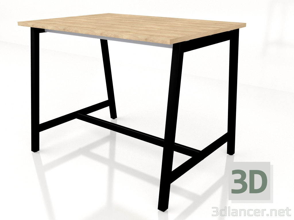 modello 3D Tavolo alto Ogi Alto PSM724 (1415x1000) - anteprima